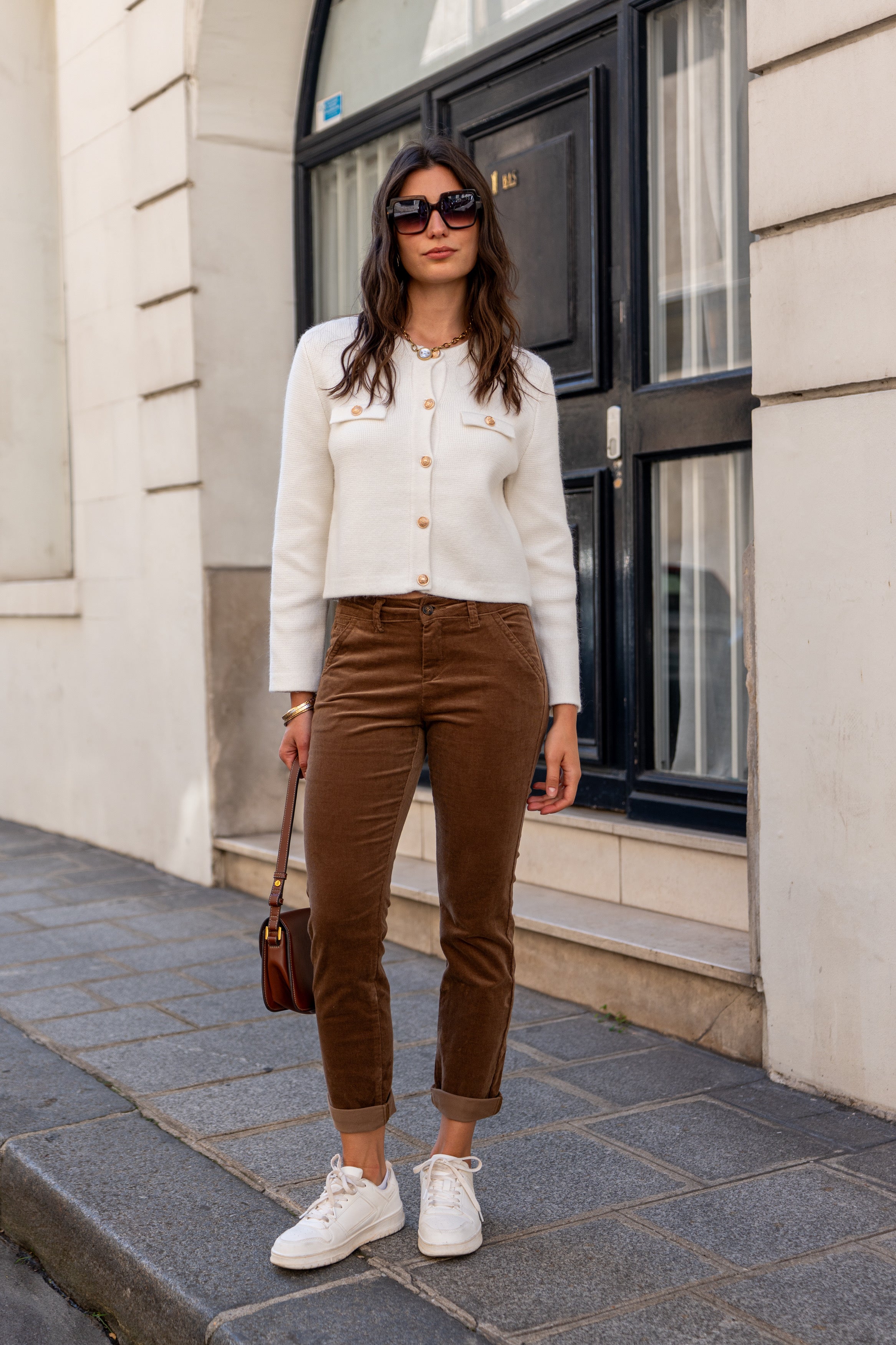 Kelly velvet chinos