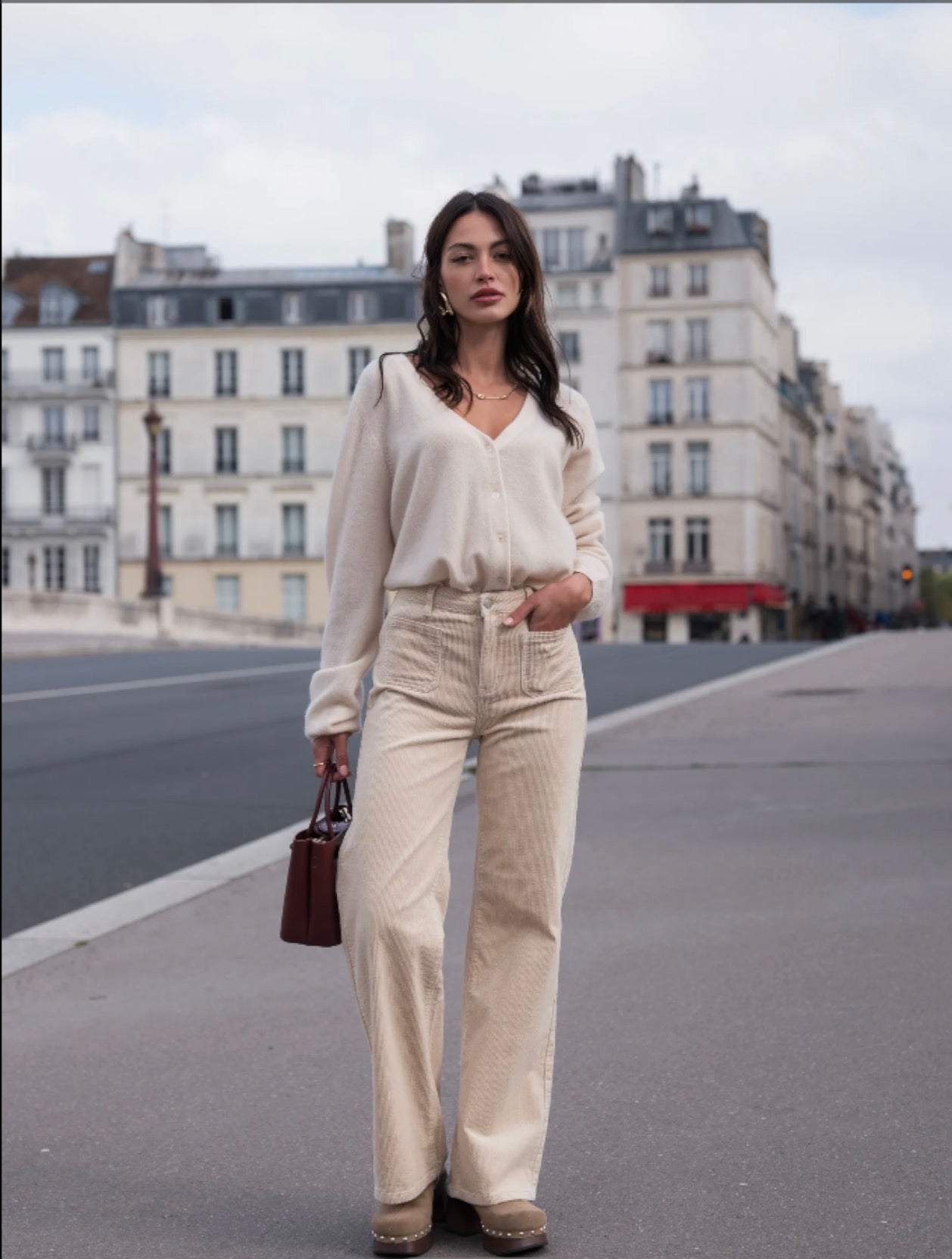 Garance velvet pants
