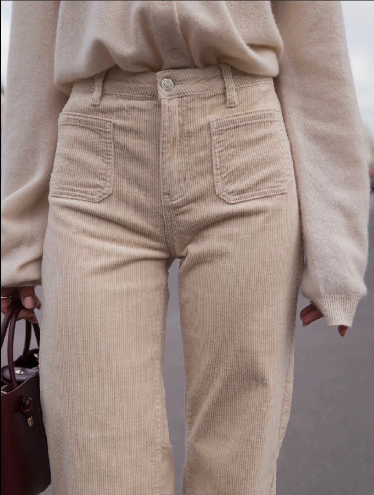 Garance velvet pants