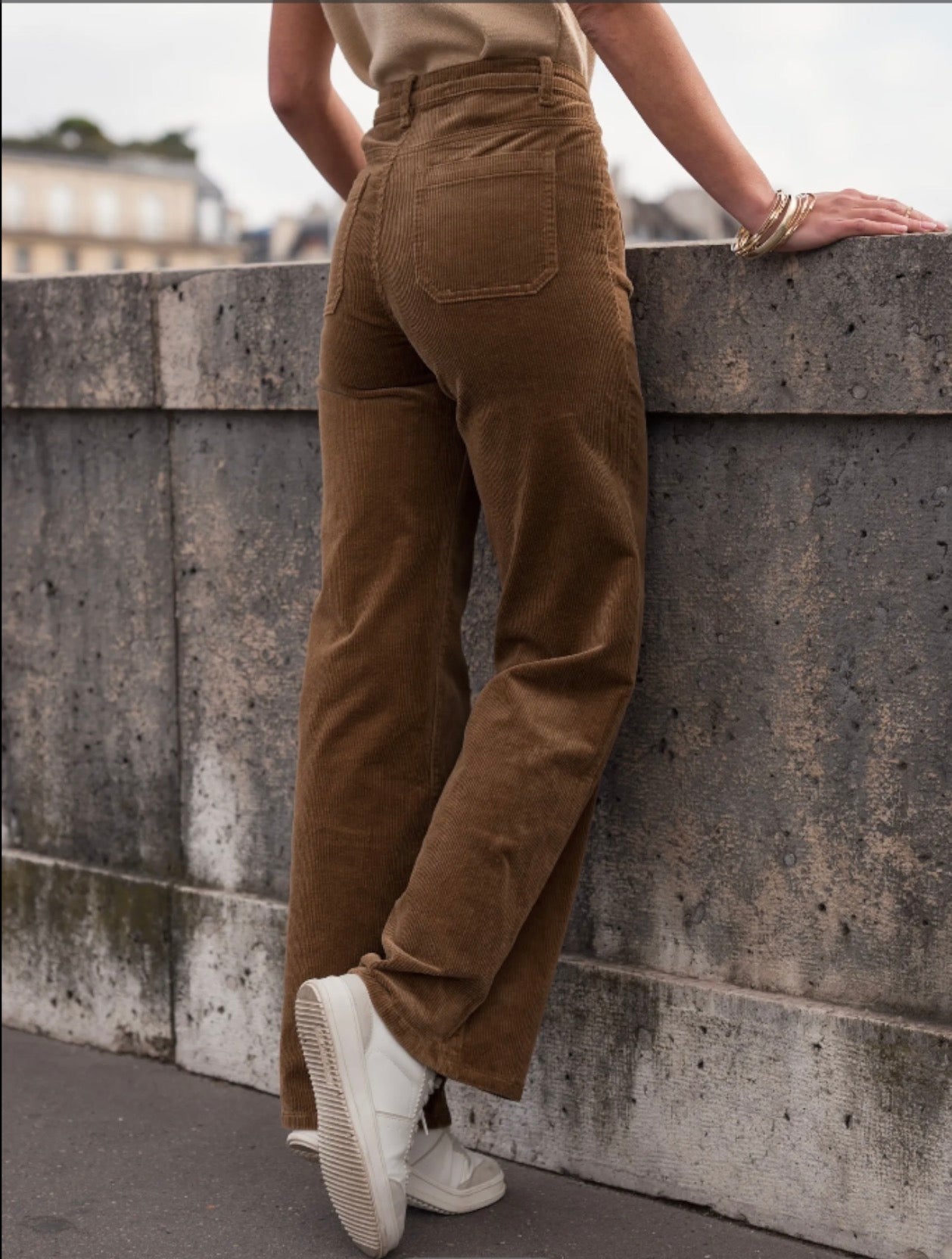 Garance velvet pants