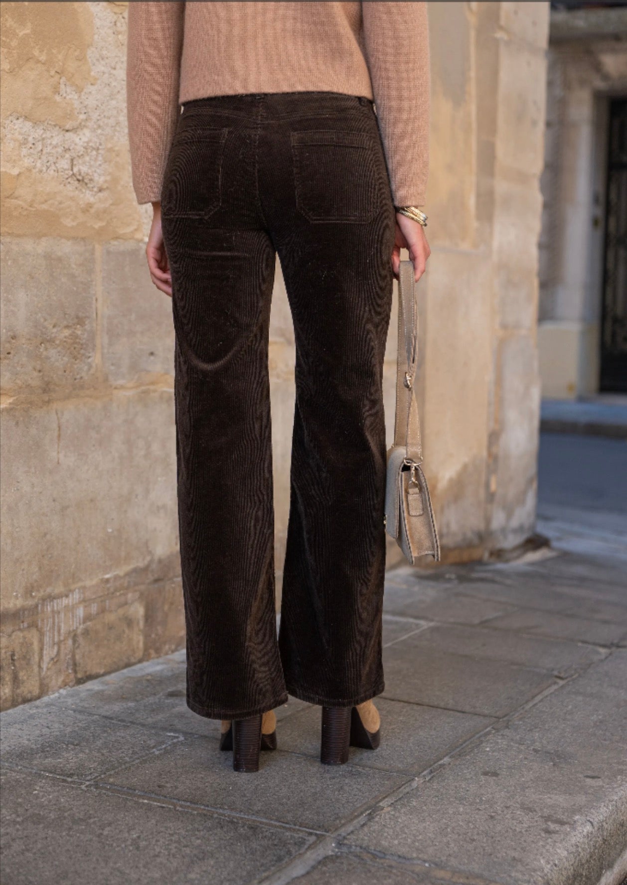 Pantalon Garance en velour