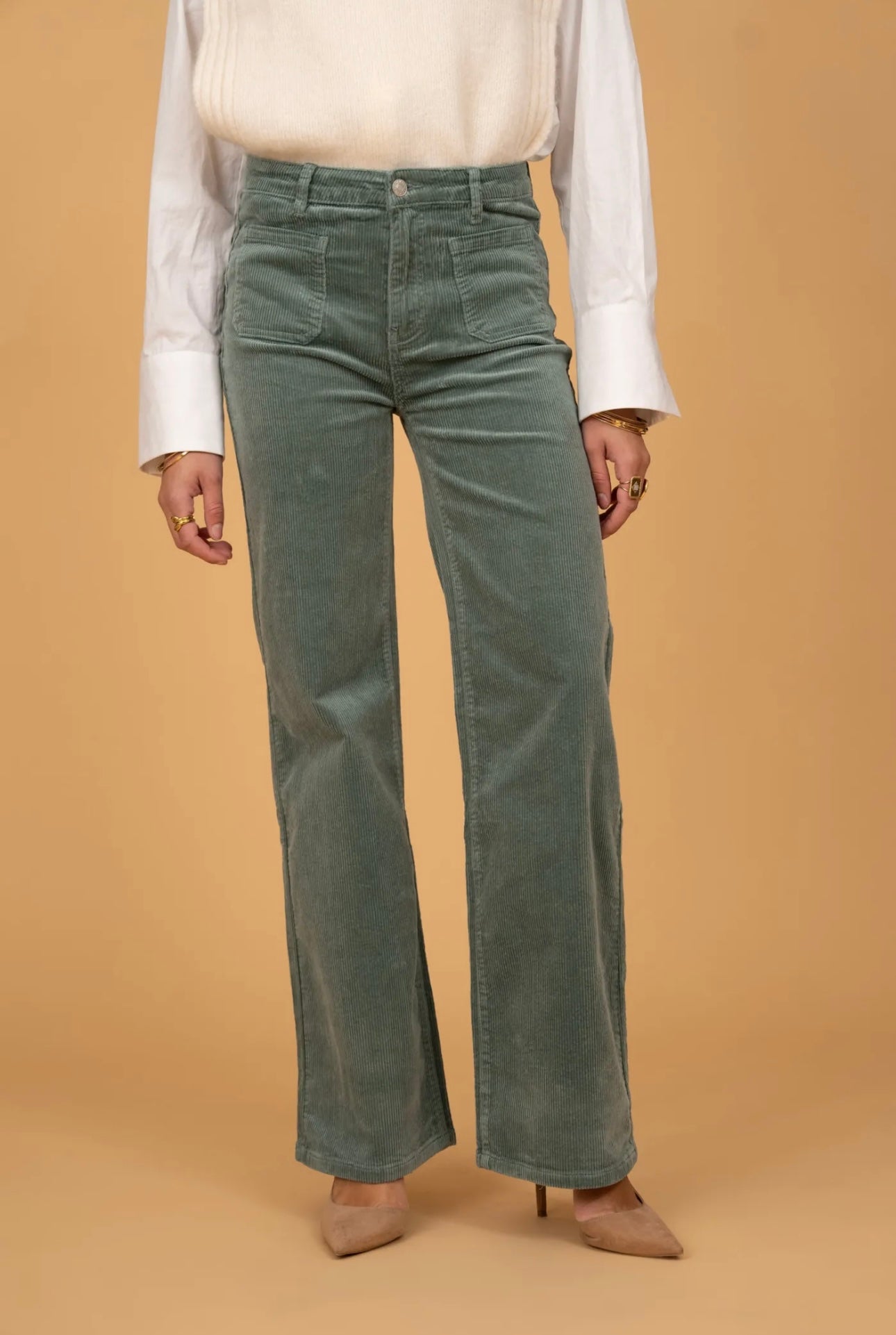 Pantalon Garance en velour