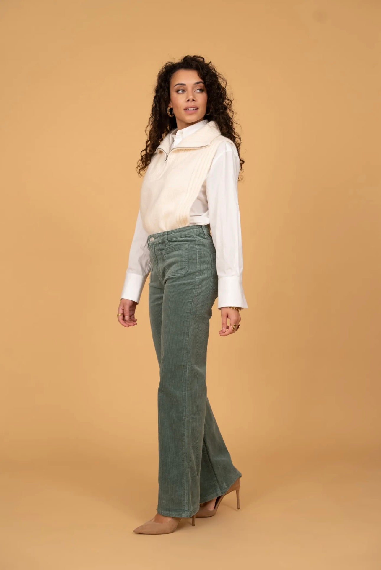 Pantalon Garance en velour