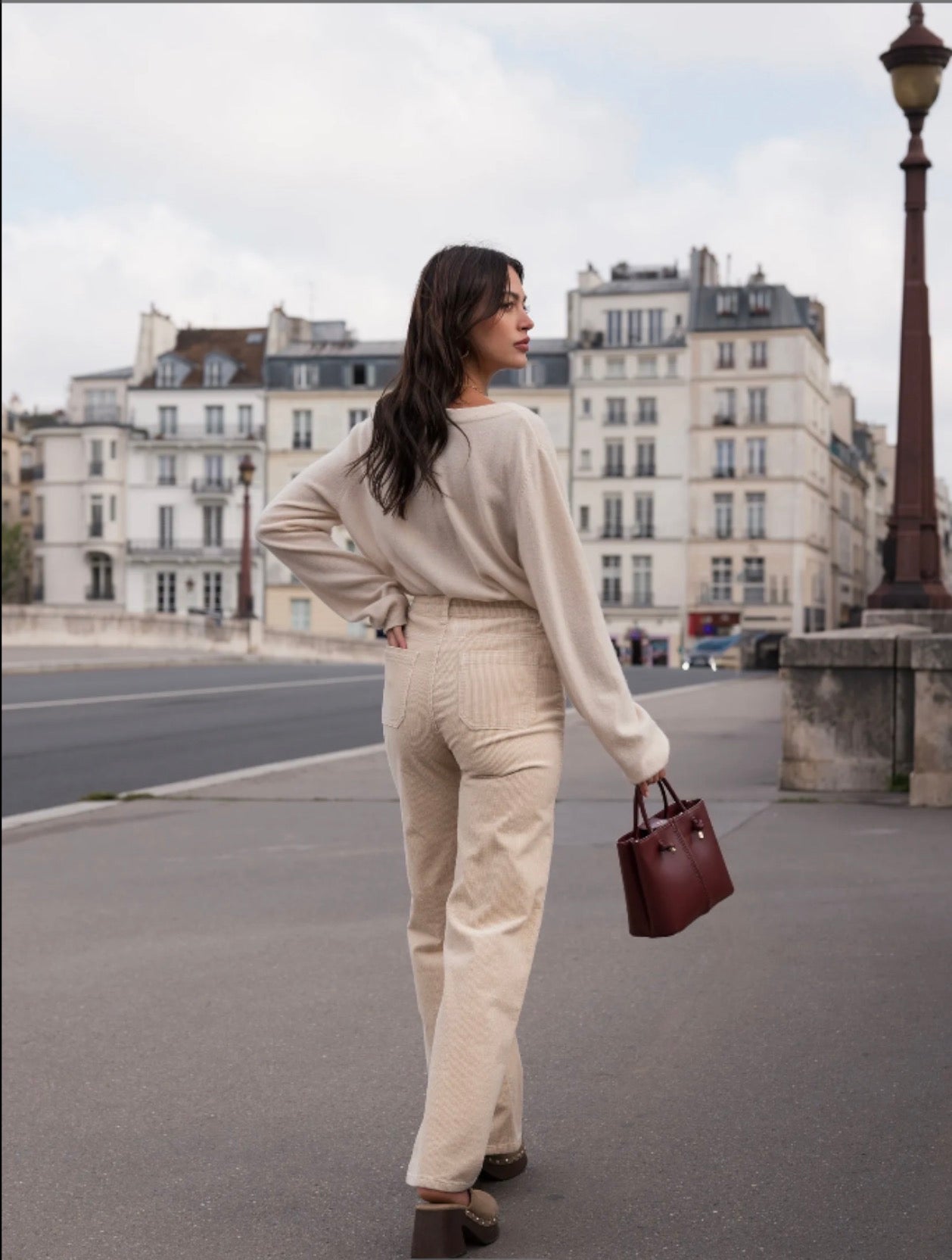 Garance velvet pants