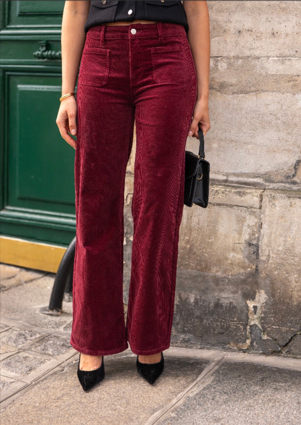 Pantalon Garance en velour
