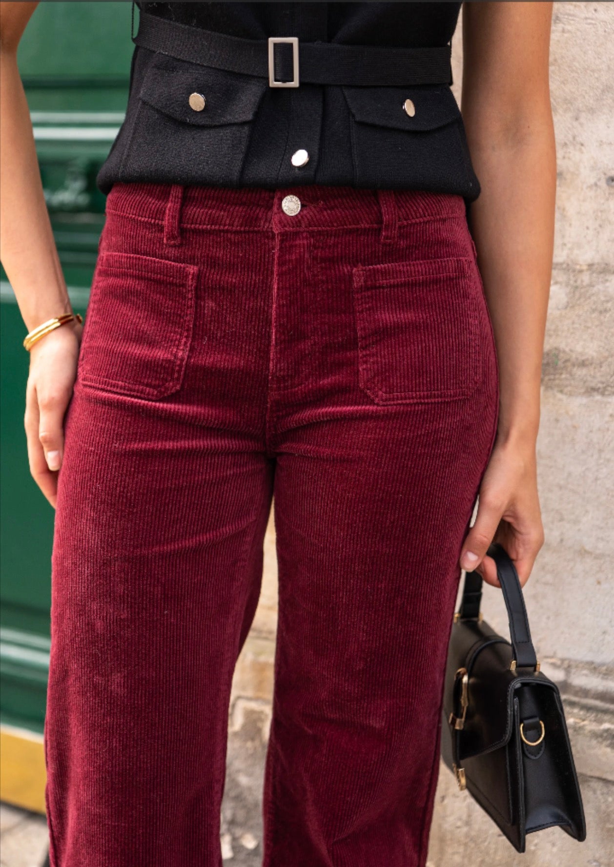 Pantalon Garance en velour