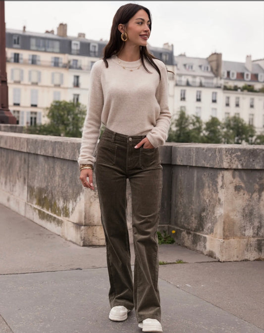 Garance velvet pants