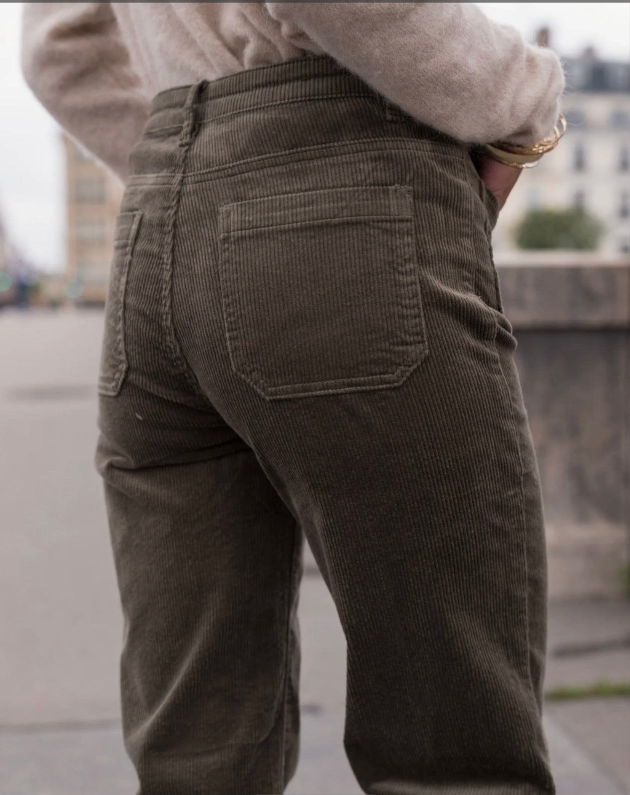 Pantalon Garance en velour