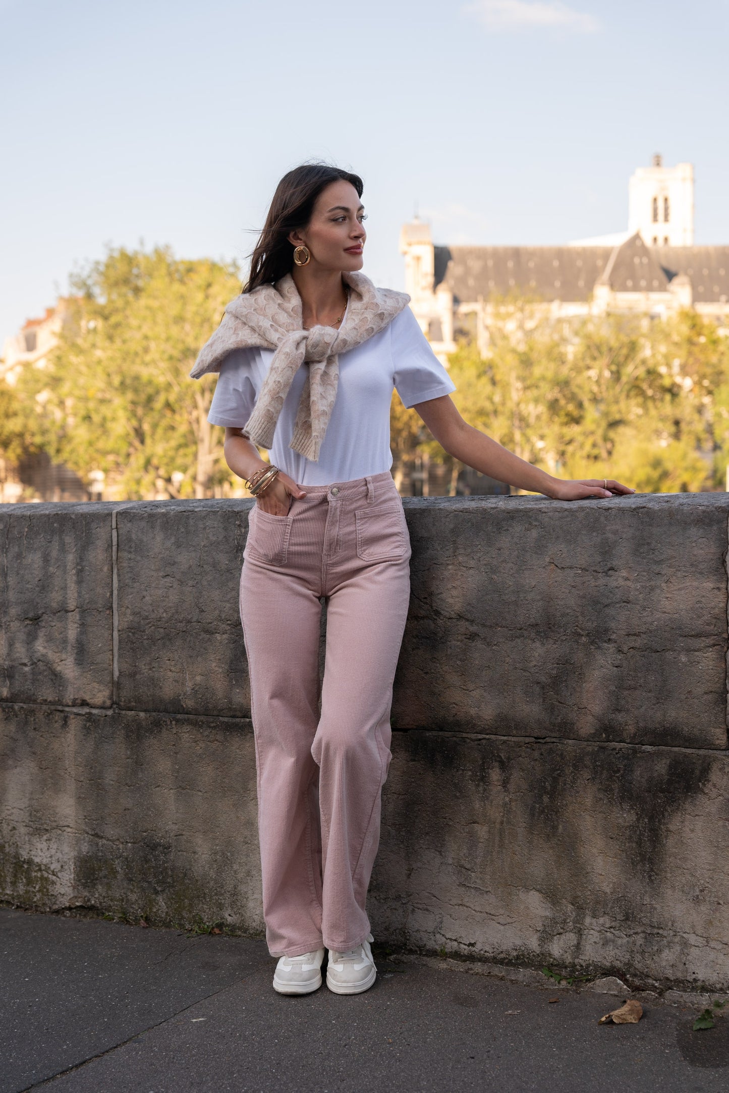 Garance velvet pants