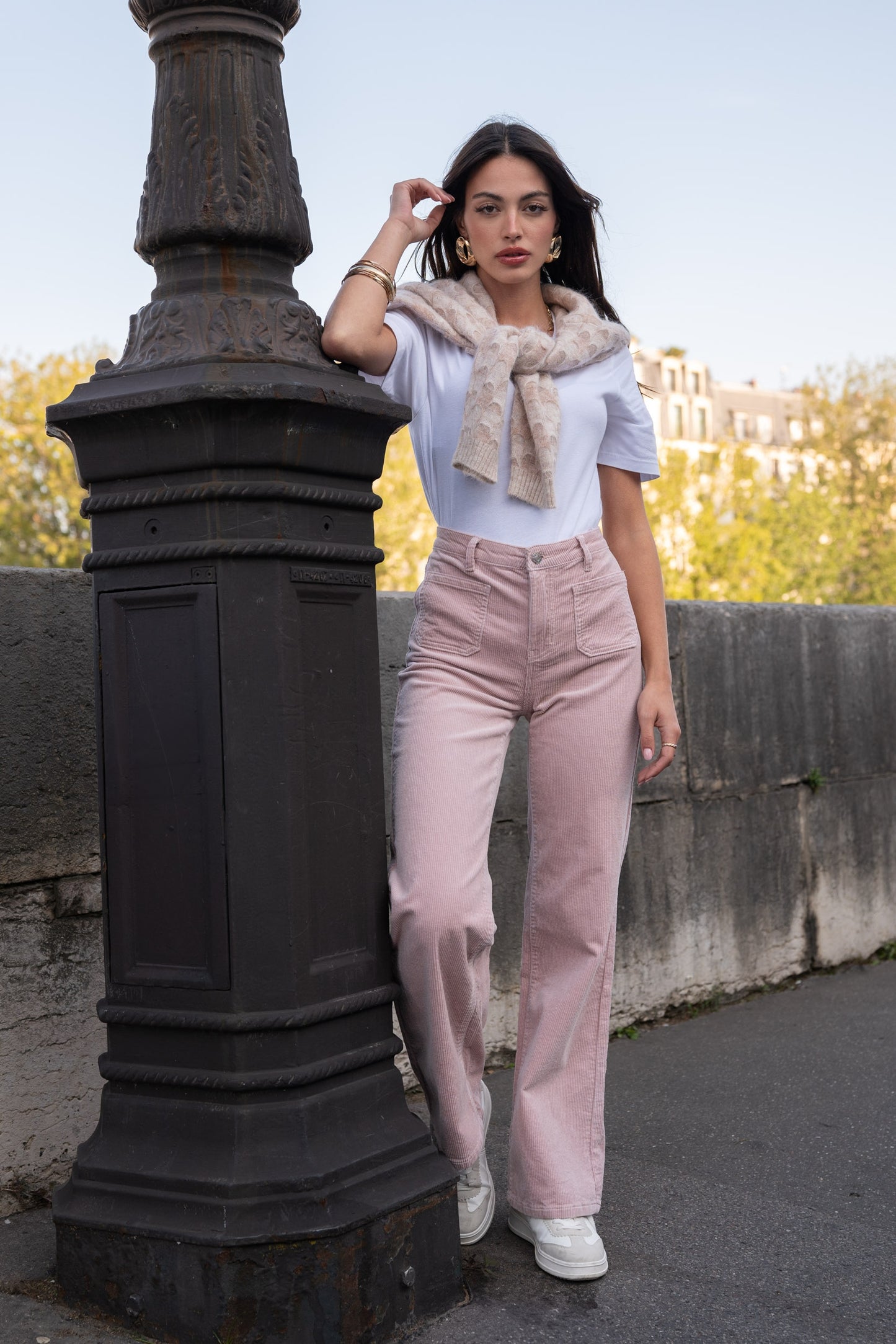 Garance velvet pants